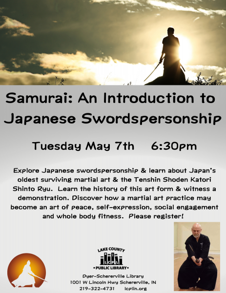 Image for event: Samurai: An Introduction to Japanese Swordspersonship