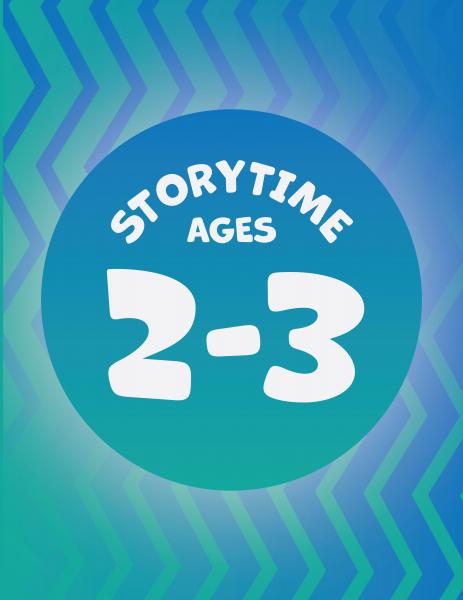 Image for event: Storytime: Ages 2 &amp; 3