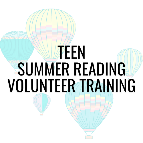 Image for event: Teen Summer Reading Volunteer Training