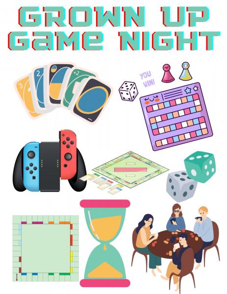 Image for event: Grown Up Game Night