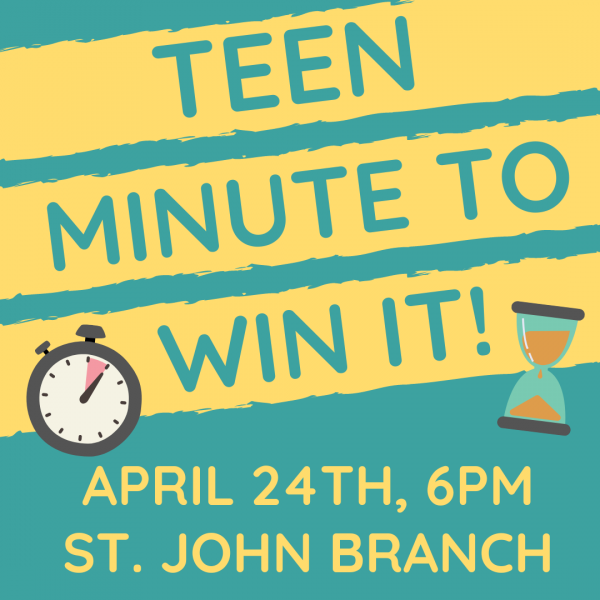 Image for event: Teen Minute to Win It