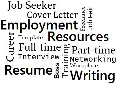 Word Cloud: Employment Resources